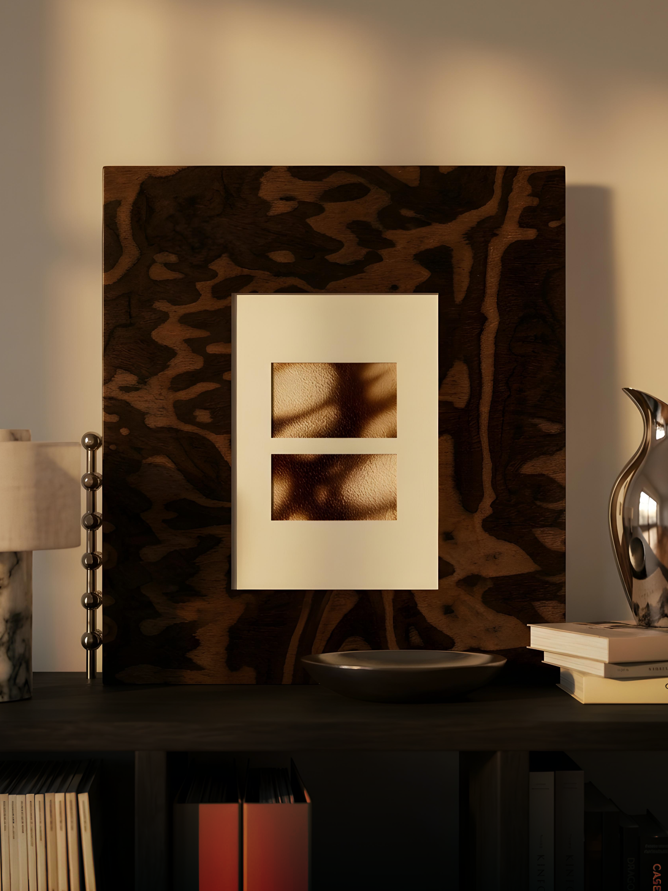 Koyu Kök Kaplama Özel Tasarım Çerçeve 25x30 - 2