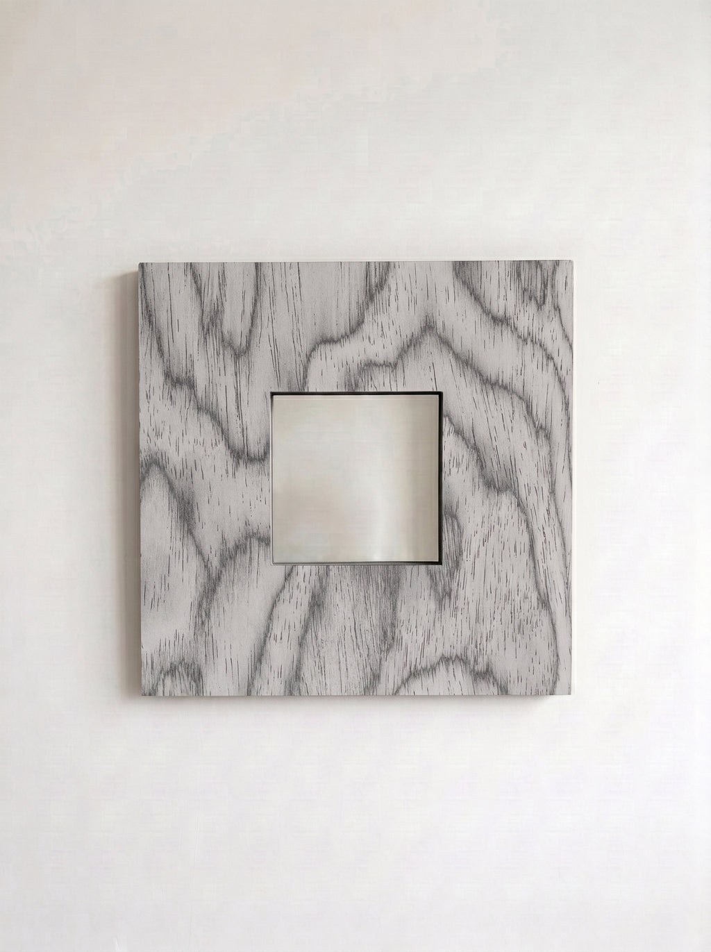 Gri Kök Ayna 70x70 cm