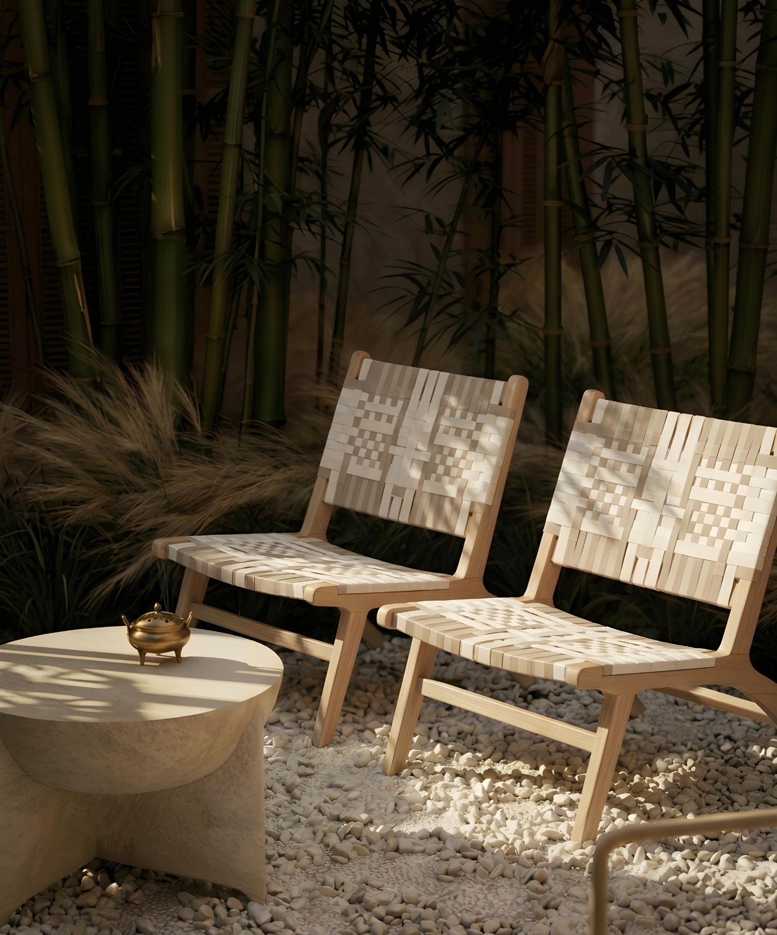 Fauteuil Kavi crème