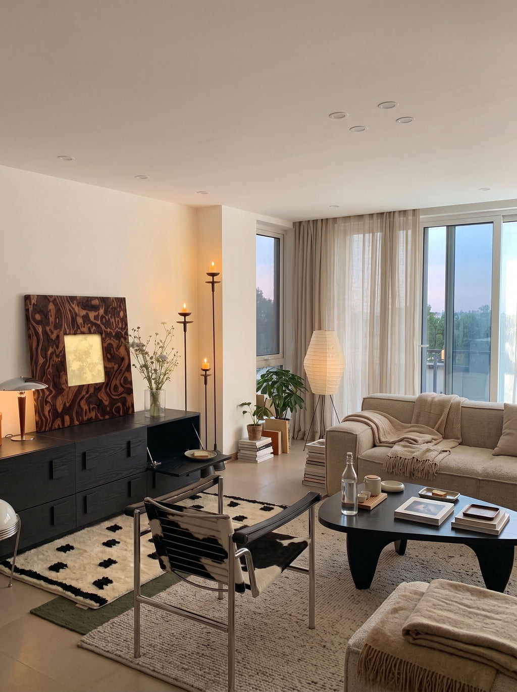 Koyu Kök Kaplama Özel Tasarım Çerçeve 60x60